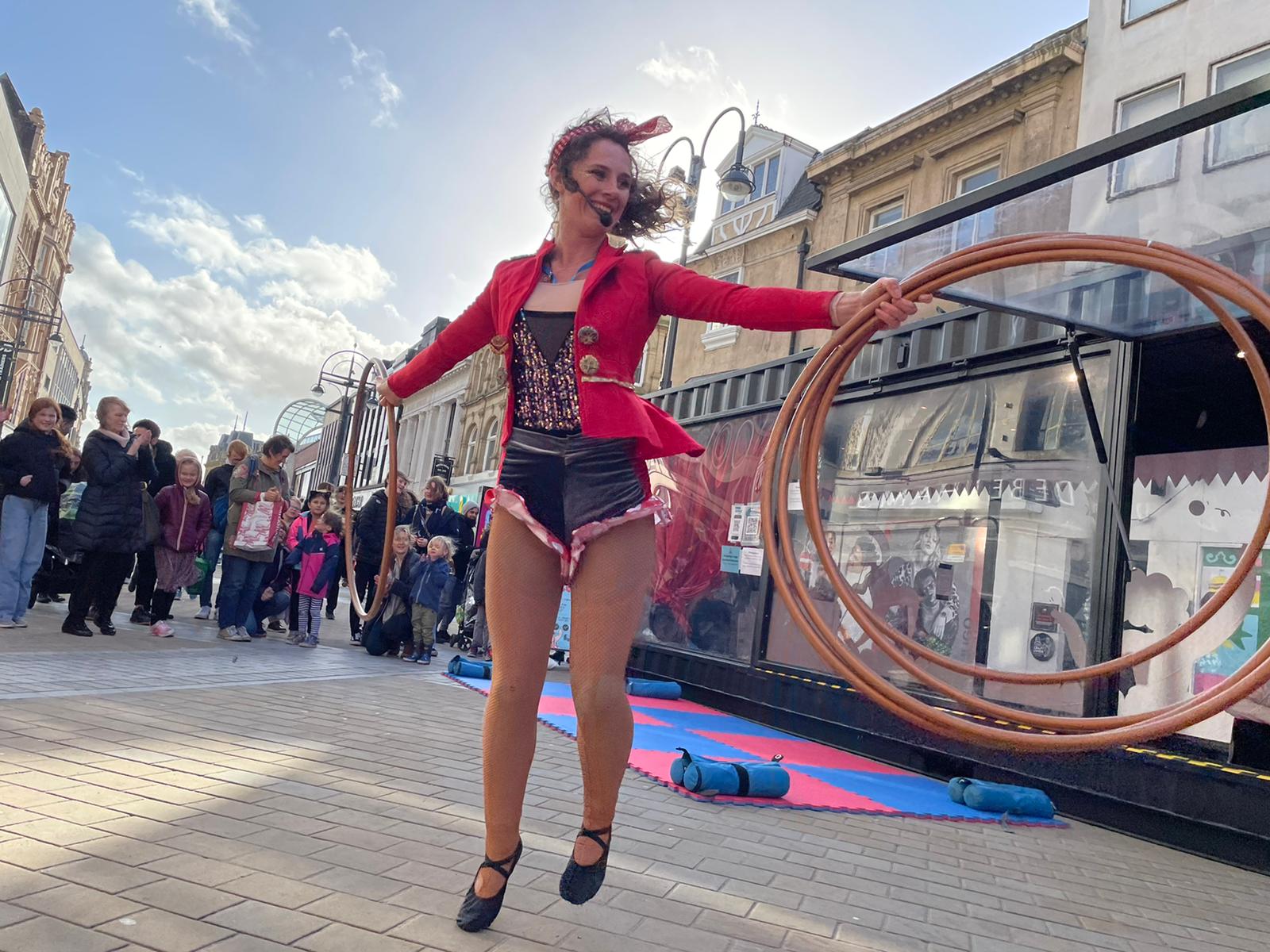 Circus Workshops in Yorkshire Hula Hoop Leeds